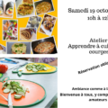 Samedi 19 octobre 2024 – 10h à12h – Atelier Apprendre à cuisiner les courges – 85 Angles